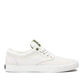 Mens Supra Skate Shoes CHINO Creamy/white | AU-94237